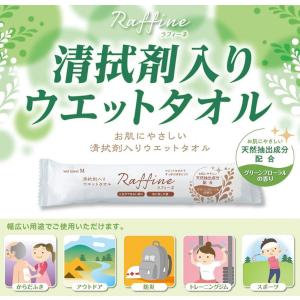 ラフィーネ L（清拭剤入りウェットタオル） /衛生/介護/からだ拭き/清