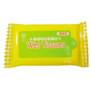 ノンアルコールタイプ ハンディウェットティッシュ10枚　/衛生/清掃/掃除/ティッシュ/景品/粗品/ノベルティ/販促品/プレゼント　★800個以上で送料無料
