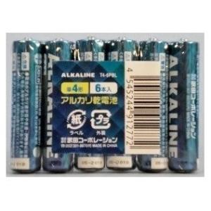 アルカリ電池 単四6P  ロット割れ不可 120個単位でご注文願います  /電気/電源/電池/防災/まとめ売り