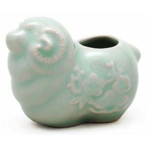 開運の干支 楊枝入れ 青 /祝/運/干支/縁起/...の商品画像