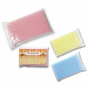 キッチンスポンジ　スリムネットクリーナー　★ロット割れ不可　300個単位でご注文願います　　/キッチンスポンジ/台所/たわし/水回り/景品/粗品/プレゼント