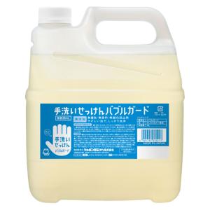 手洗いせっけん バブルガード あわタイプ 詰替用 4L｜dnf-store