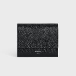 CELINE（セリーヌ） バイフォールドウォレット グレインドカーフスキン