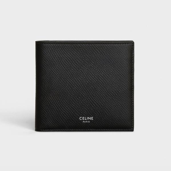 セリーヌ CELINE バイフォールドウォレット 10B653BEN.38SI グレインドカーフスキ...