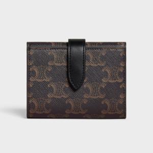 CELINE（セリーヌ） バイフォールドウォレット グレインドカーフスキン