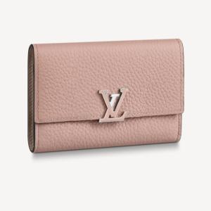 ルイ・ヴィトン LOUIS VUITTON ポルトフォイユ・カプシーヌ コンパクト M62156 マグノリア｜dnfal