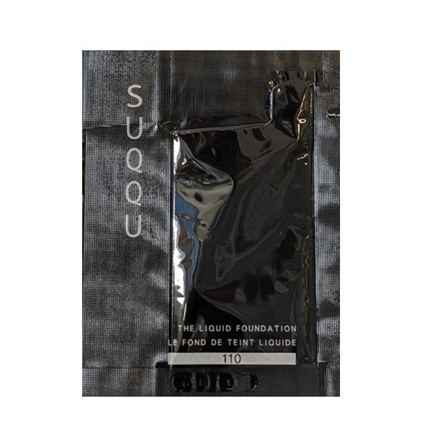 送料無料定形外郵便 スック SUQQU ザ リクイド ファンデーション 110 2×1mL（ミニサイ...