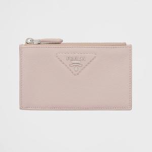 プラダ PRADA ヴィテロダイノレザー カードケース 1MC086_2BBE_F0NZ2 ウォーターリリー｜dnfal