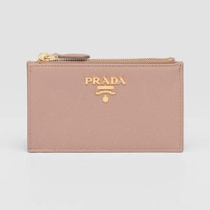 プラダ PRADA サフィアーノマルチカラー カードケース 1MC086_ZLP_F0KNX ピンクベージュ/レッド｜dnfal