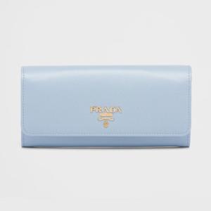 プラダ PRADA サフィアーノマルチカラー 財布 1MH132_ZLP_F02T0 ライトブルー/ブルー｜dnfal