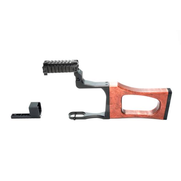 KM企画 DNR マルイ電動 スコーピオン専用 DMRフレームセット オールドブラック【DNRSCP...