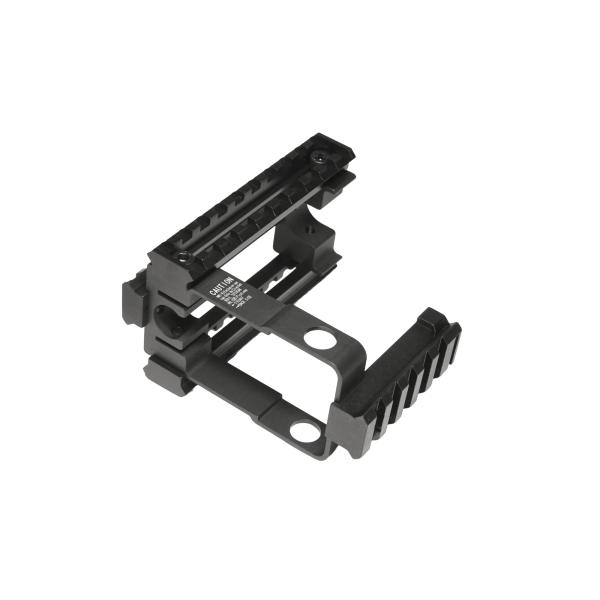 KM企画 DNR マルイ電動 MAC10専用 フレームロックマウントシステム KMオリジナルレイル3...