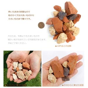 煉瓦チップ 10kg×3袋セット 【一部地域除...の詳細画像2