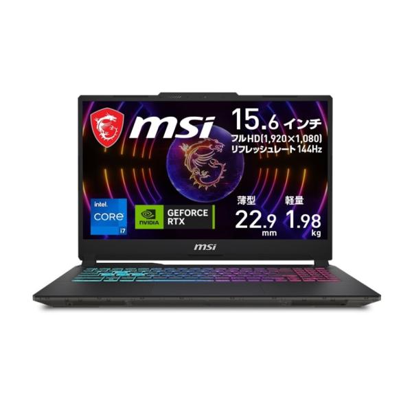 MSI Cyborg15-A13VFK-4125JP リファービッシュPC /Win11H /Cor...