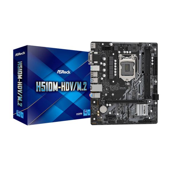 ASRock(アスロック) H510 LGA1200 M-ATX (H510M-HDV/M.2) 【...