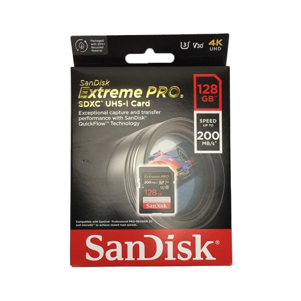 SanDisk (SDSDXXD-128G-GN4IN) Extreme PRO SDXC 128G...