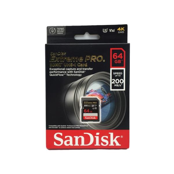 SanDisk (SDSDXXU-064G-GN4IN) Extreme PRO SDXC 64GB...