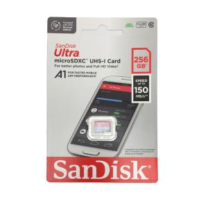 【フラッシュメモリ カード】【256GB】 SanDisk(サンディスク) Ultra microSDXC 256GB UHS-I A1 (SDSQUAC-256G-GN6MN)｜do-mu