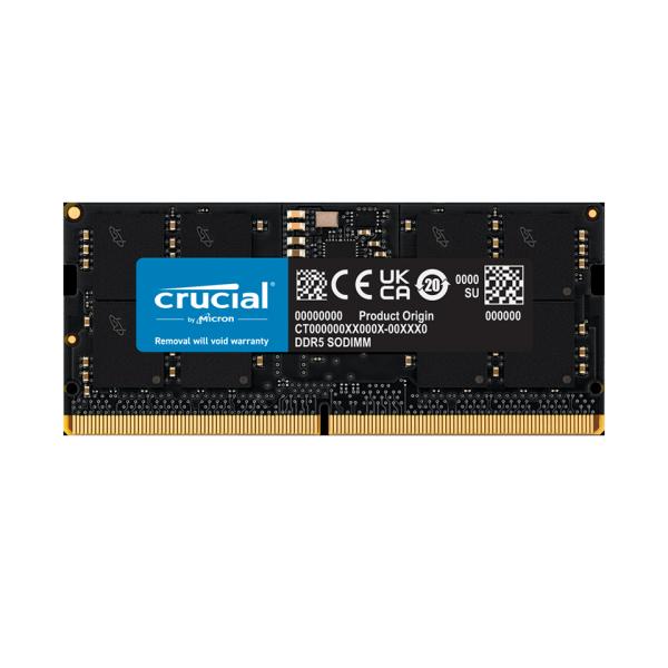 CRUCIAL ｜ クルーシャル CT16G56C46S5 262pin DDR5-5600 16G...