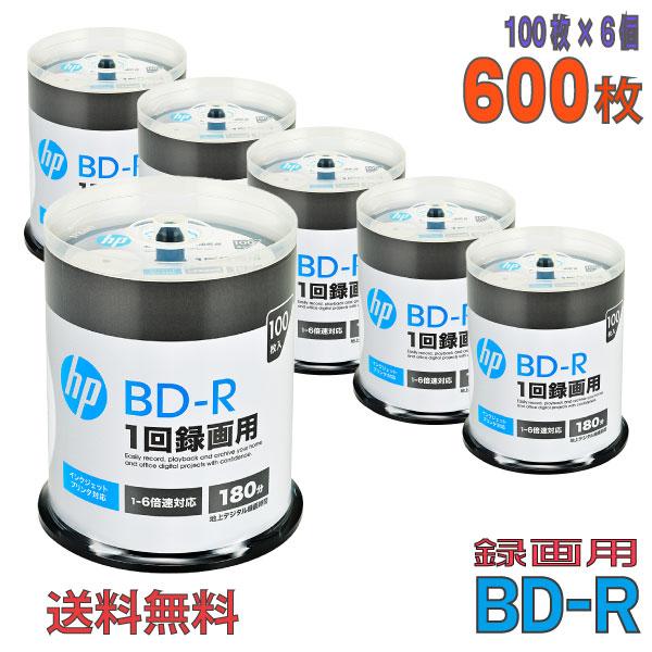 HP(ヒューレットパッカード) BD-R(1回録画用) データ＆録画用 25GB 1〜6倍速 「60...