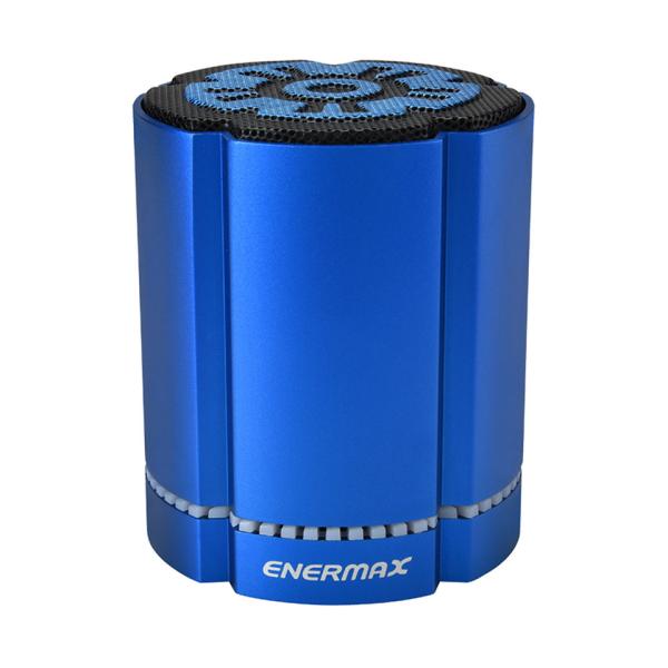 ENERMAX (EAS02S-BL) Bluetoothスピーカー ブルー (4W /有線対応)