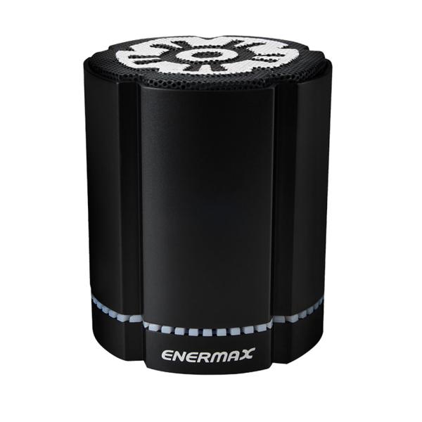 ENERMAX (EAS02S-BK) Bluetoothスピーカー ブラック (4W /有線対応)