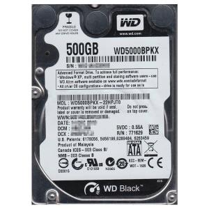 【アウトレット】Western Digital Western Digital (WD5000BPKX) WD Black 2.5inch 500GB HDD 9.5mm厚