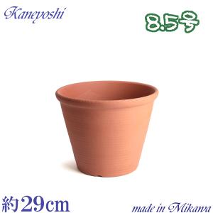 丈夫で長持ち 植木鉢 深鉢 オーキッド 古風焼 サイズ 8号 25cm 三河焼