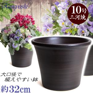 ローラアシュレイ オフィシャル植木鉢 ローラロンサール (Sサイズ:丸型