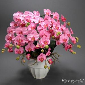 光触媒 胡蝶蘭 造花 インテリア 小輪 7本立...の詳細画像1