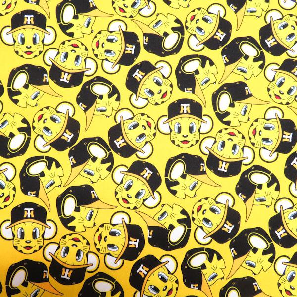 阪神タイガース　オックスプリント(トラッキー　イエロー)