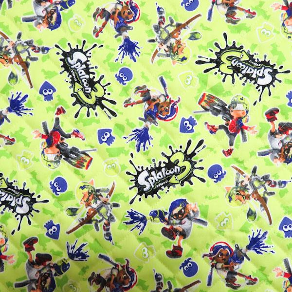 スプラトゥーン3　オックスキルティング(イエローグリーン)