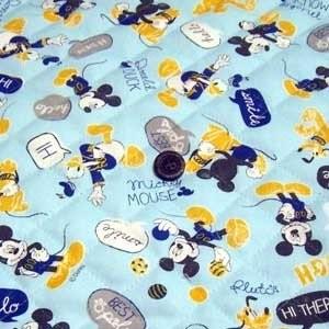 ミッキーマウス　ドナルドダック　オックスキルティング
