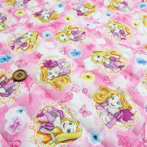 塔の上のラプンツェル　オックスキルティング(ピンク)