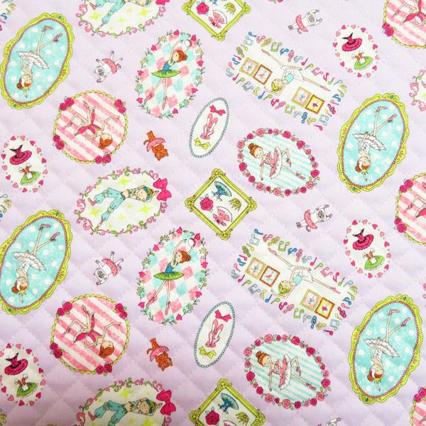 CBポプリンキルティング(バレリーナ　パープル)