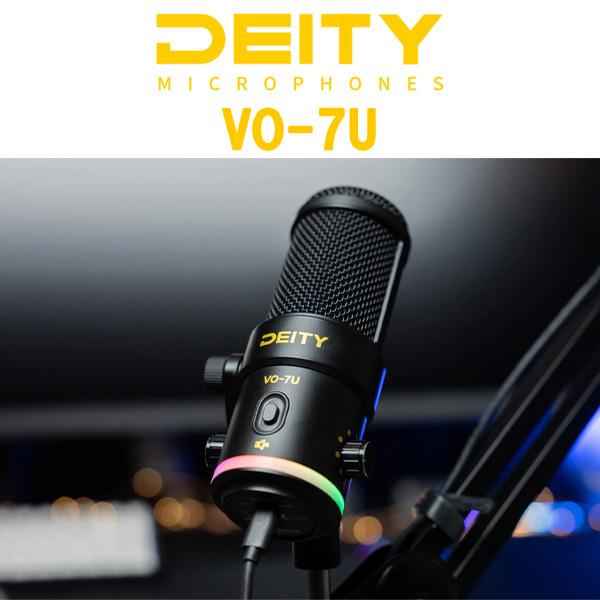 DEITY VO-7U ストリーマーマイク スーパーカーディオイド 24ビット/ 48kHz 84d...