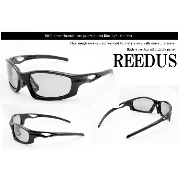 サングラス スポーツサングラス　調光　偏光　R002　バイク　ハーレー　野球　テニス　プレゼント　魚...