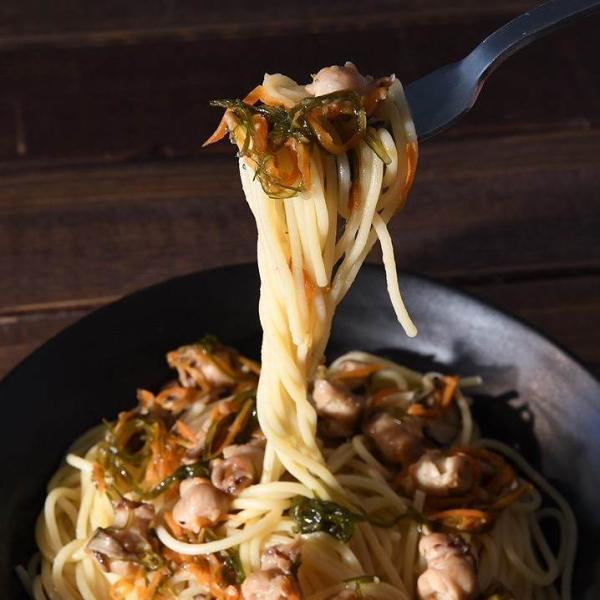 【北海道福島町】ニンニク風味の和風パスタ　５食セット