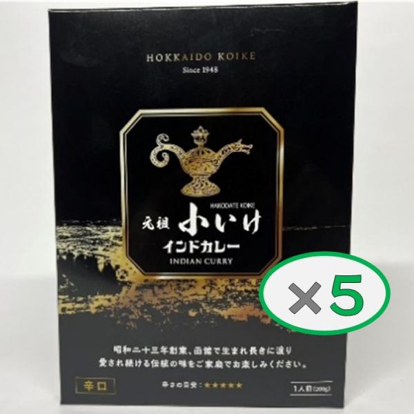 元祖小いけインドカレー レトルト5箱セット