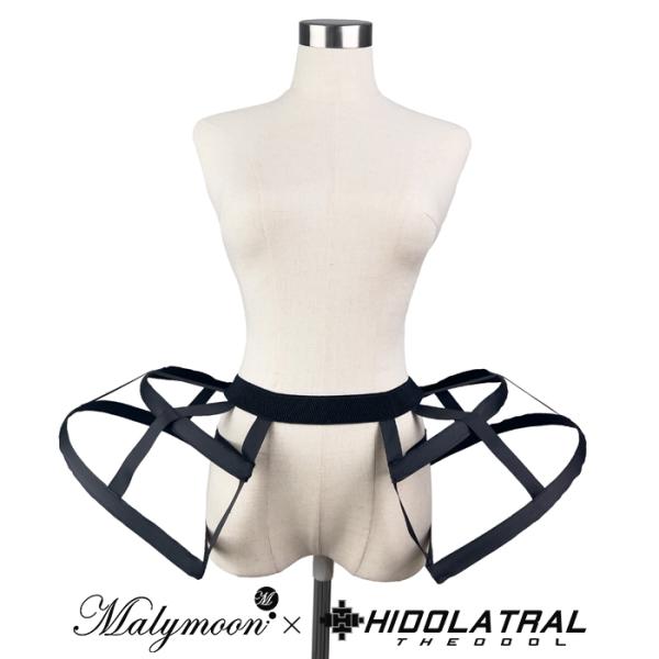 [正規品]【あすつく】小物 パニエ ブラック ホワイト コスプレ マリームーン【Malymoon×H...