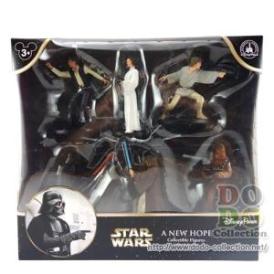 スターウォーズ　A NEW HOPE　コレクタブルフィギュアセット　BOX入り　アメリカディズニーパーク　限定　グッズ　お土産｜dodo-collection