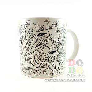 美女と野獣 メインデザイン 陶器製 Big マ...の詳細画像2