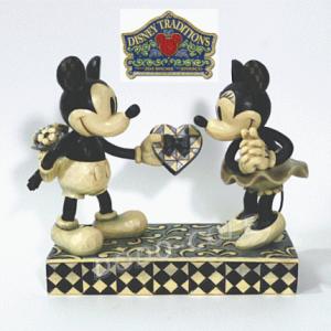 ミッキー＆ミニー　Real Sweetheart　ジム・ショーア　フィギュアリン　アメリカディズニーパーク　限定　グッズ　お土産