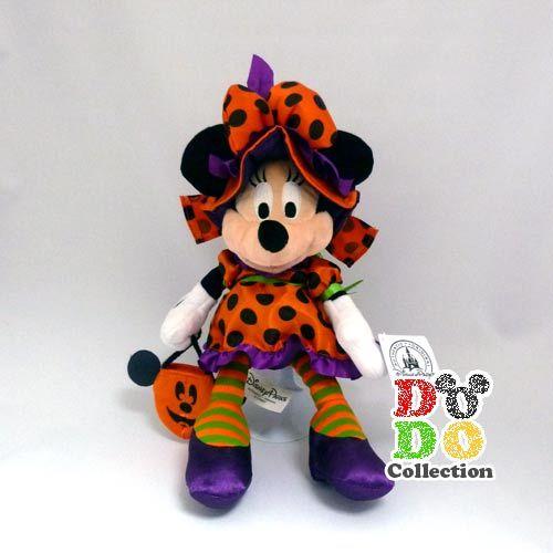 ミニー　ぬいぐるみ　ディズニー　ハロウィーン　アメリカディズニーパーク　限定　グッズ　お土産