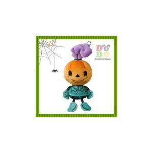 パンプキンガール　ぬいぐるみバッジ　ディズニー　ハロウィーン　2014年　東京ディズニーランド　限定　グッズ　お土産｜dodo-collection