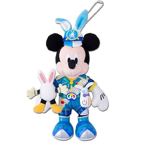 ミッキー　ぬいぐるみバッジ　楽しいイースター　2019年　東京ディズニーランド限定
