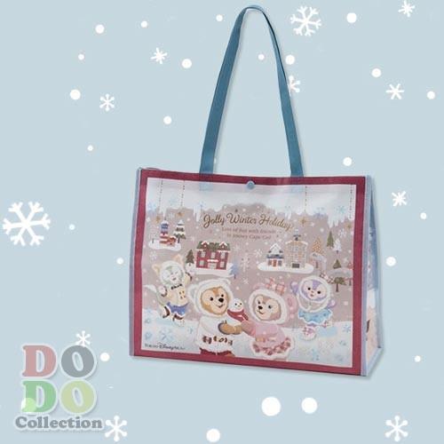 ショッピングバッグ　ダッフィーのウィンターホリデー　東京ディズニーシー限定