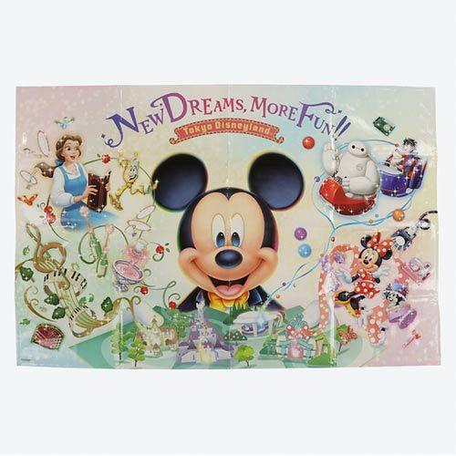 レジャーシート　ニューファンタジーランド　エリアオープン記念　東京ディズニーランド限定