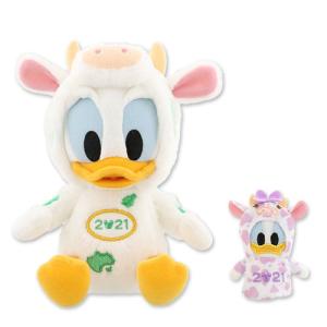 Disney（ディズニー） うし年 ドナルド ぬいぐるみバッジ うしの