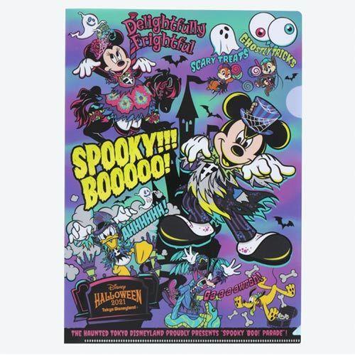 クリアホルダー　ディズニーハロウィン2021　ゴースト流グッズ　東京ディズニーランド限定　グッズ　お...